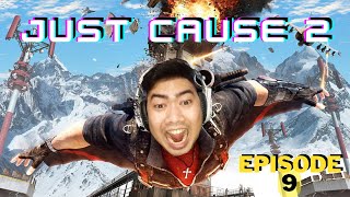 Pesta Dugem di Udara 🎆🎇🎉😎🤩👯‍♀️🕺💃  | Just Cause 2 Episode 9