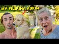 My Mom & Sister React To My Adopted Dog From The Philippines...