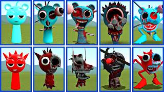 SPRUNKI RADDY FAMILY VS SPRUNKI SKY FAMILY – WHO IS THE STRONGEST FAMILY IN GARRY'S MOD?