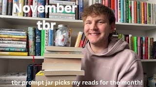 Details November tbr | prompt jar picks what I read | the most prompts yet!  Guide