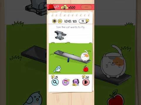 Brain Test 1 Level 103 Tom The Cat Wants To Fly FactandBraingaming Hq2