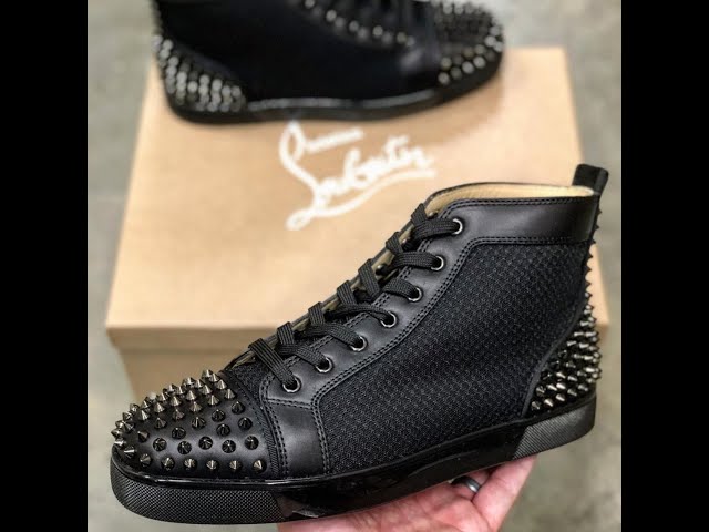 Trying on the NEW £1000 Louboutin spike sock sneakers! 