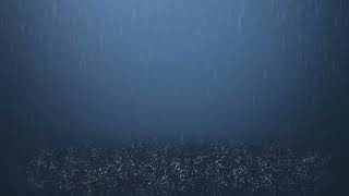 Sonidos de lluvia pantalla negra