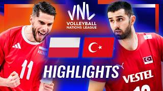 Poland 🇵🇱 vs. Türkiye 🇹🇷 - Highlights | Week 2 | Men's VNL 2026