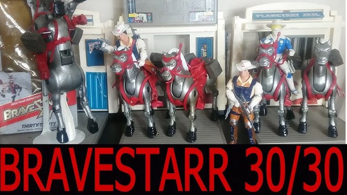 Mattel Brave Starr BraveStarr Stratocoach toy review 