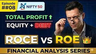 What ROCE (Return on Capital Employed)🛑 ROCE vs ROE Explained | High ROE Ka Trap Kaise Pakdein?