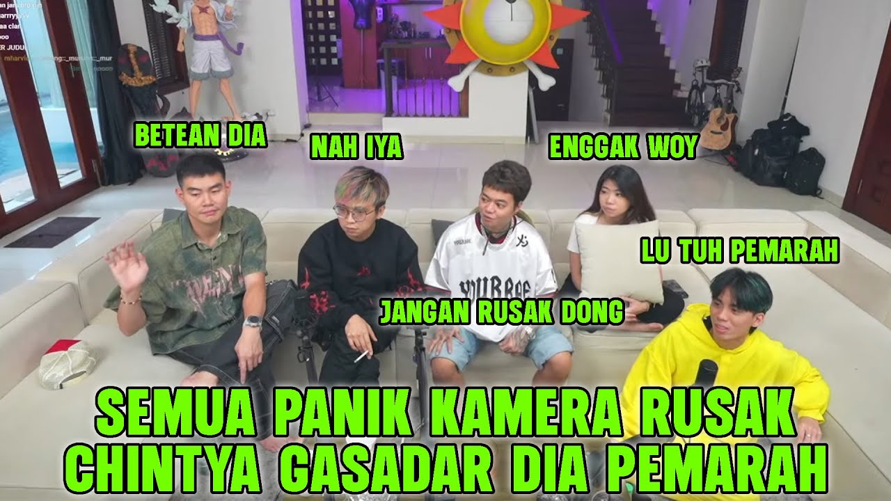 SEMUA PANIK KAMERA RUSAK DAN CHINTYA GASADAR KALO DIA PEMARAH !! # ...
