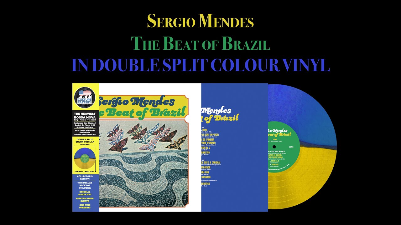 Sérgio Mendes – Vinyl LP – The Beat of Brazil (Double Split Vinyl