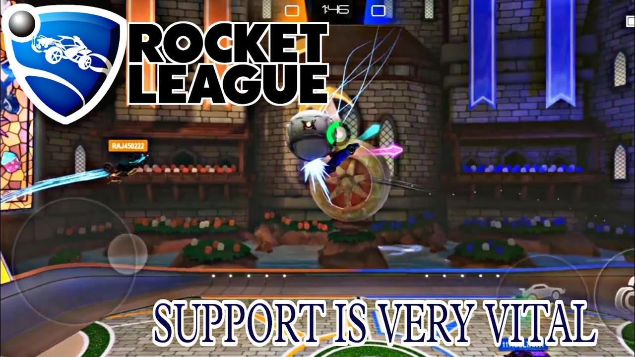 Support Is More Important Than Skills | Rocket League Sideswipe WEuNiTeD GaMeRs