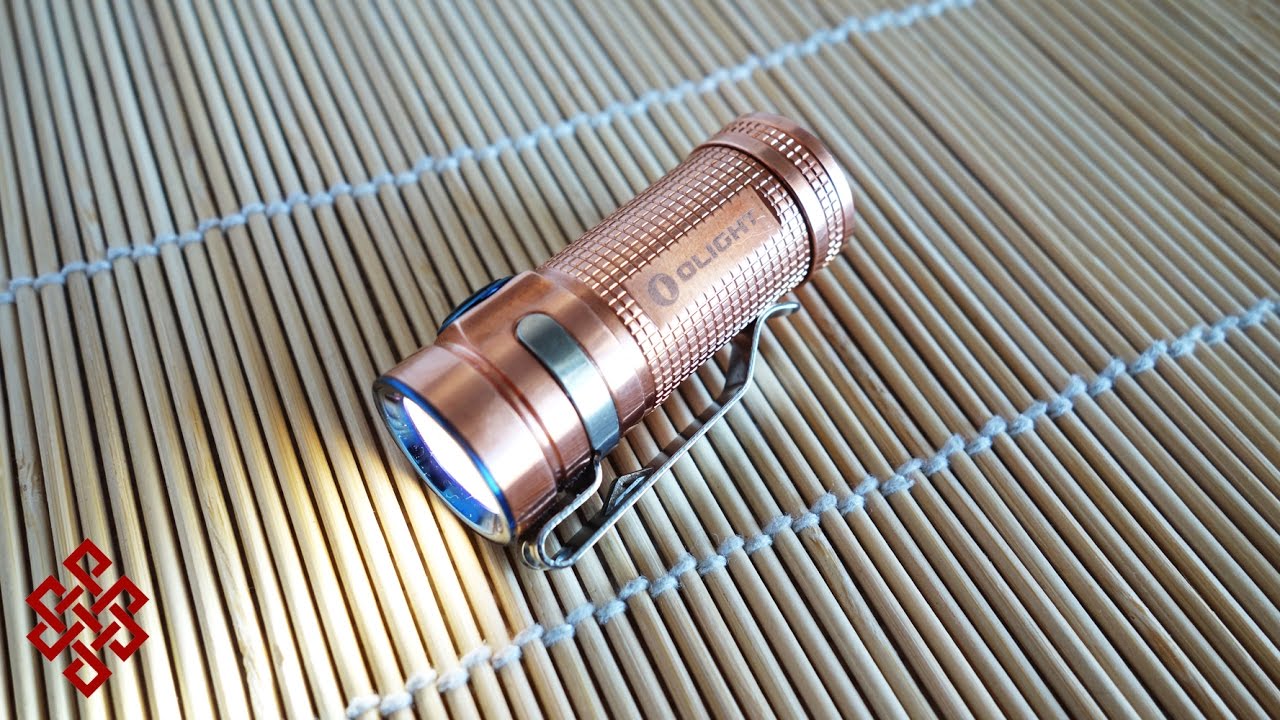 Olight S Mini Baton Raw Cu Review - YouTube