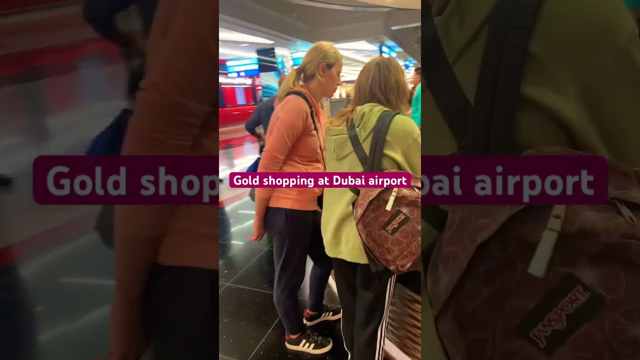 Gold shopping at Dubai airport.# dubai # dubaiairport