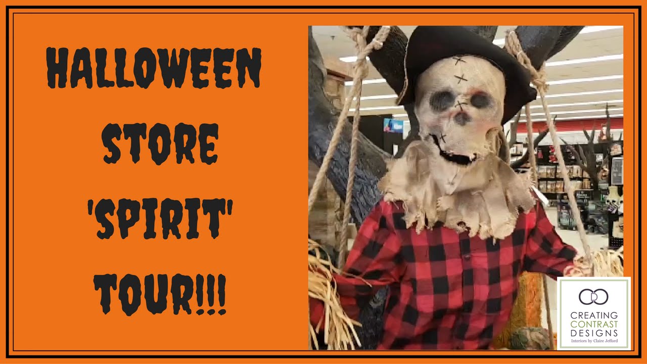 Spirit Halloween Store Tour 2016 YouTube