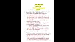 Test 2 Study Guide (Modules 6 to 11) Module 6: Nursing Care during Labor and Delivery 2023