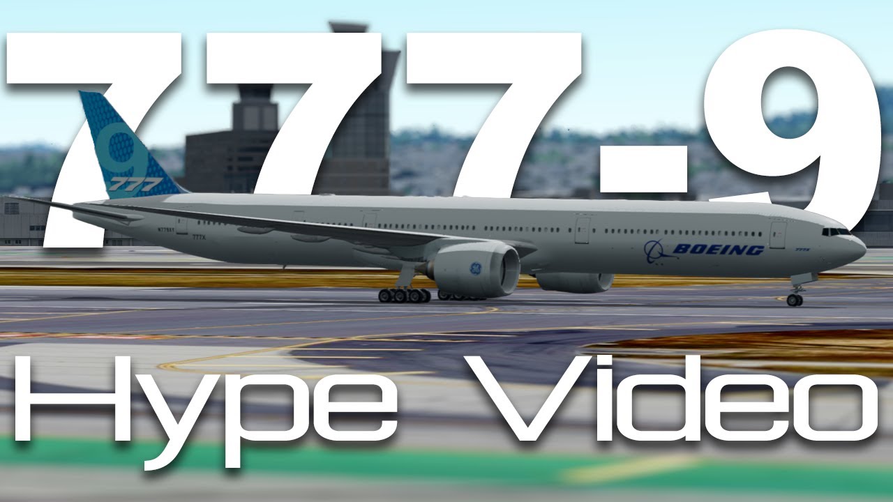 GeoFS // NEW 777-9 Hype Video