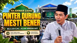 KH ANWAR ZAHID LECTURE: MANY SMART PEOPLE BUT NOT RIGHTEOUS