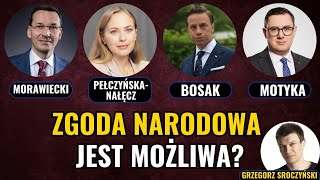 Zgoda narodowa jest możliwa? Debata z Morawieckim, Bosakiem, Motyką i Pełczynśką-Nałęcz