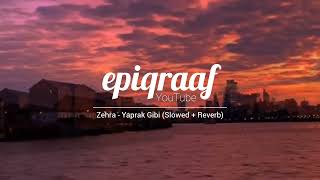 Zehra - Yaprak Gibi (Slowed + Reverb) Resimi