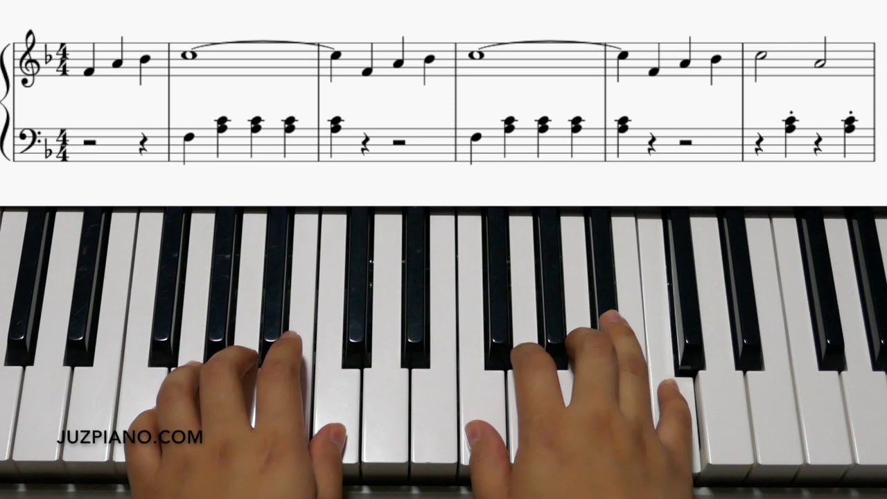 The Saints - Piano Lesson Made Easy Level 2 (With Score) - YouTube