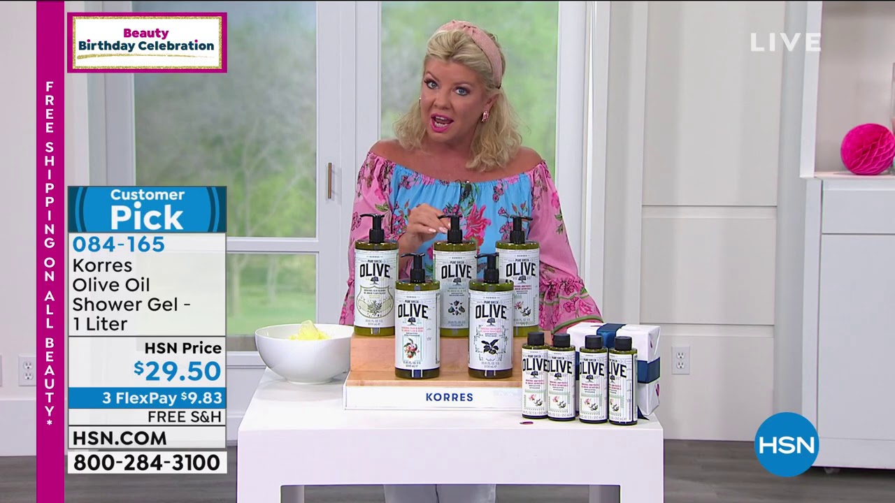 Korres Olive Oil and Blossom Shower Gel 1 Liter YouTube