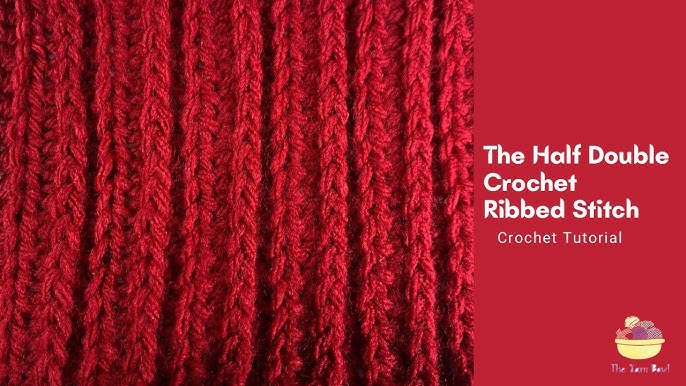 How To Crochet the Even Moss Stitch – Mama In A Stitch