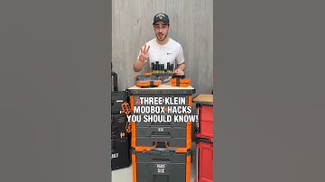 3 Klein MODBOX TIPS! Looking for your ultimate storage system?