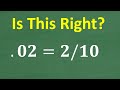 Understanding Decimals and Fractions