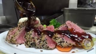 New Fireside Bar and Grill Sesame Encrusted Tuna
