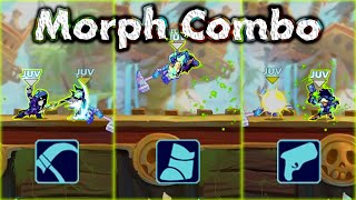 Loki/Tezca/Isaiah Morph Combo (Brawlhalla)