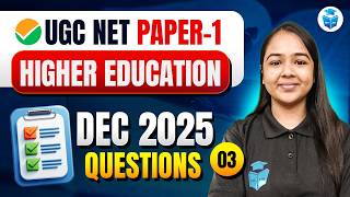UGC NET Paper 1 Higher Education | Dec 2025 Important Questions | UGC NET June 2026 | JRFAdda