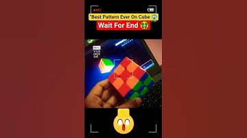 How to Make the Checkerboard Pattern on a Cube in Seconds😱🙏💯#viral#cube#shorts