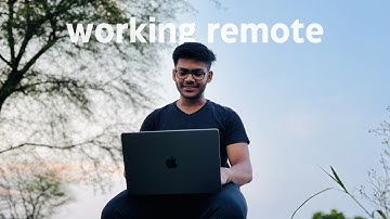 A day in life of a (remote) software engineer from a village