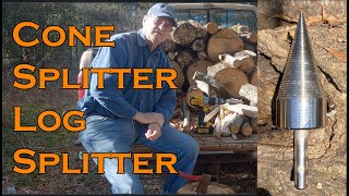 Cone Splitter Wood Kindling Log Auger for a Drill Review