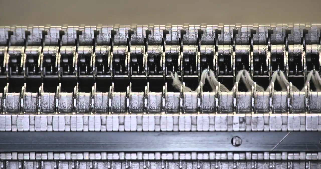 Knitting shima seiki SCG122SN 3G - YouTube