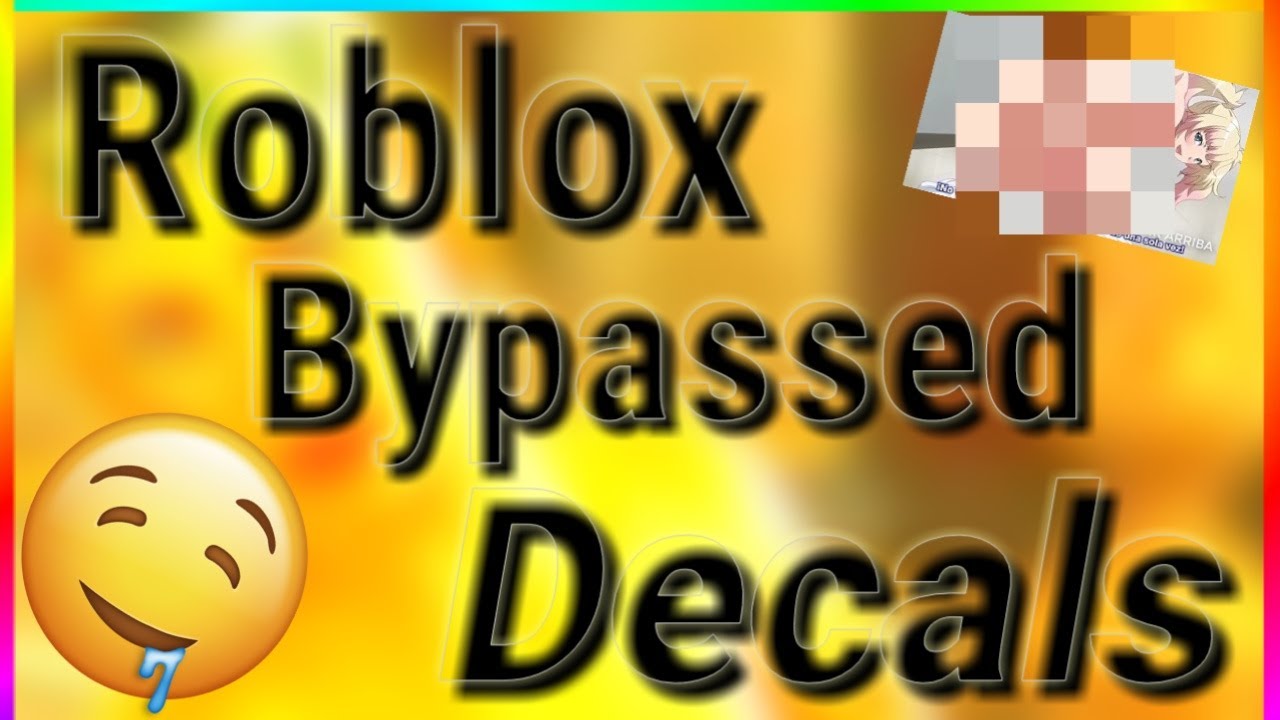 203 Roblox New Bypassed Decals Working 2020 Youtube