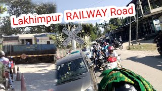 Lakhimpur Railway Road Crossing Mixer Dhanuram Tayung