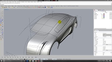 Car modelling in 3Ds max and Rhino (timelapse) part 3