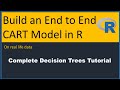 cart model in r | Regression Trees in R | decision trees