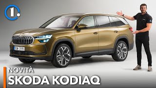 Skoda Kodiaq (2024) | Motori IBRIDI e diesel, bagagliaio IMMENSO e interni TOP