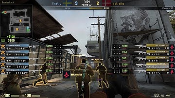 ast. device vs fnatic vs Astralis | train - ESL Pro League Season 4 - Europe