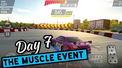 Drift Max Pro The Muscle Event Day #7 Gameplay/Walkthrough Android/iOS