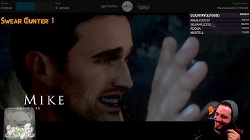 AlbinoLiger - Until Dawn jump scares - Montage of Twitch clips