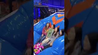 This Trampoline Is 🥱😲😲So Fun! Why Didn't We Just Start Jumping Around Like This When We Were Kids screenshot 4