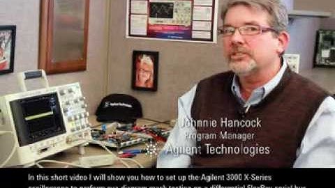 FlexRay Eye-Diagram Mask Testing using an Keysight 3000 X-Series Oscilloscope