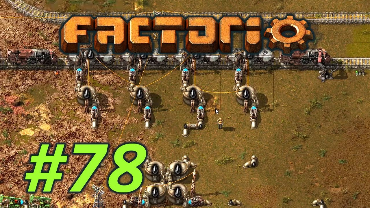 Two Oil Fields in One Let's Play Factorio 1.0 Deathworld Part 78