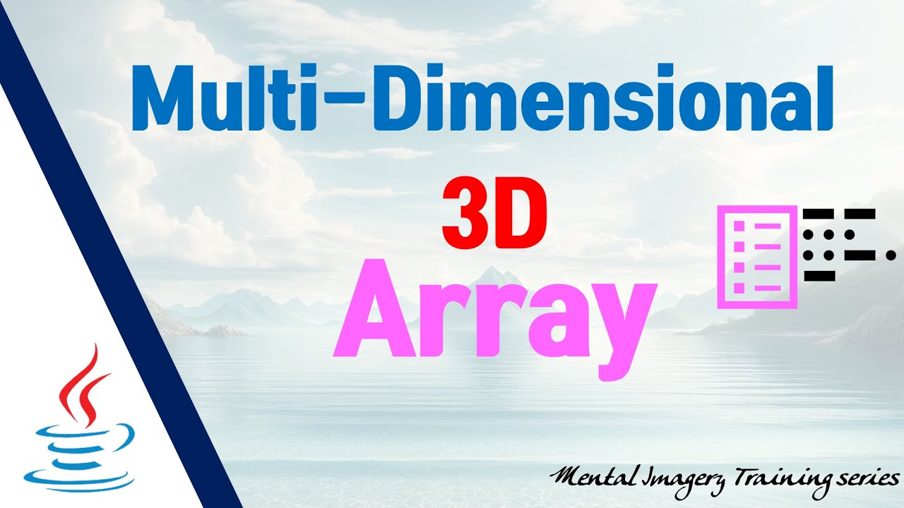 Multi-Dimensional Arrays | 3D : Documentation and Coding