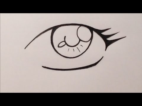 Anime eye wink - Drawing by Foxxx - DrawingNow