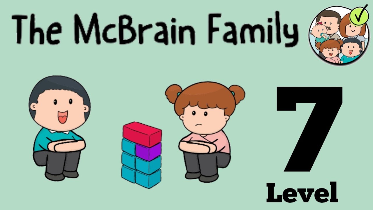 Brain Test 2: Tricky Stories - The Mcbrain Family Level 7 Walkthrough