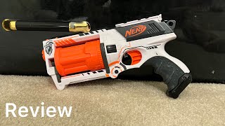 [REVIEW] nerf n-strike maverick rev-6 whiteout edition!