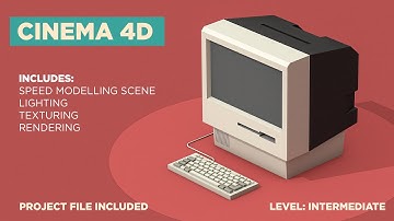 Cinema 4d Tutorial 👉🏾 Low Poly Modeling in Cinema 4d Must See! | infilmvfx