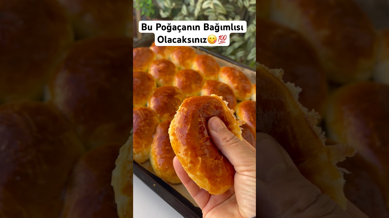 Bu Poğaçanın Bağımlısı Olacaksınız😋💯 tarifi kanalımda✅ #poğaçatarifi #poğaça